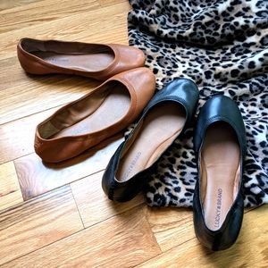 Leather Lucky Brand ballet flats